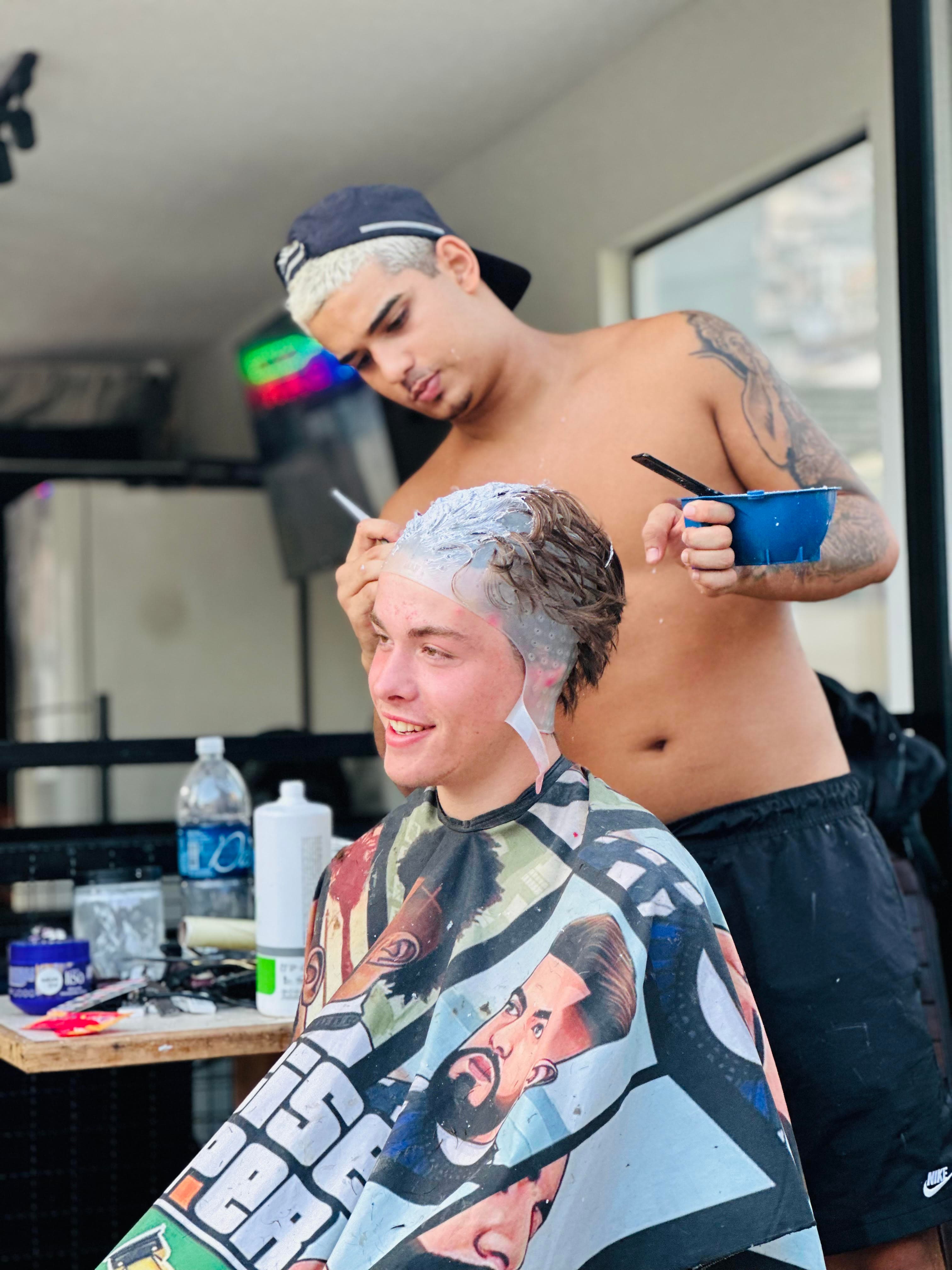Haircut & Color in the Favela